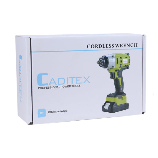 CADITEX Brand 12V Lithium-Ion Cordless 3/8-Inch 1-Speed Compact Drill with Battery, Quick Charger